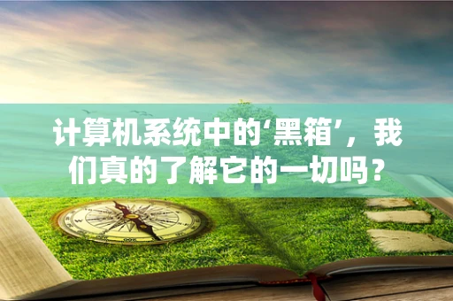 计算机系统中的‘黑箱’，我们真的了解它的一切吗？