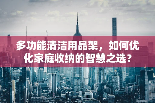 多功能清洁用品架，如何优化家庭收纳的智慧之选？