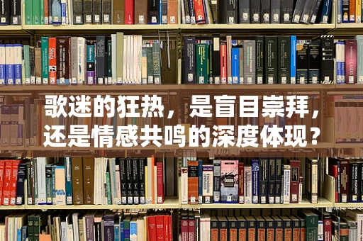 歌迷的狂热，是盲目崇拜，还是情感共鸣的深度体现？