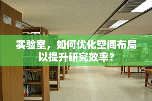 实验室，如何优化空间布局以提升研究效率？